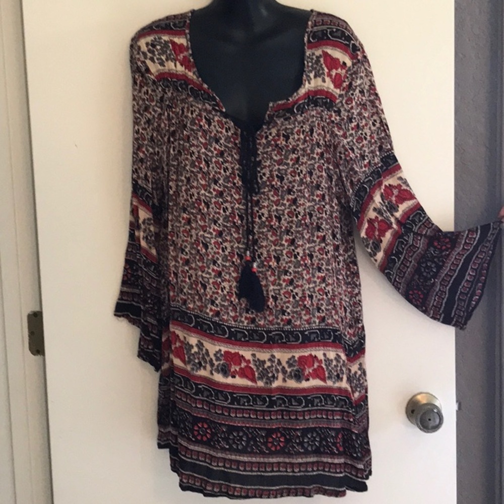 Women’s Peasant mini dress